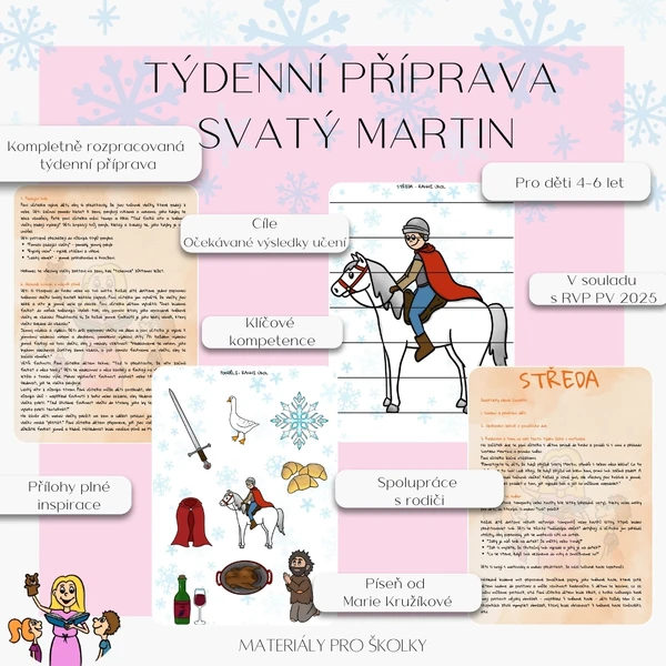 Týdenní příprava - Svatý Martin
