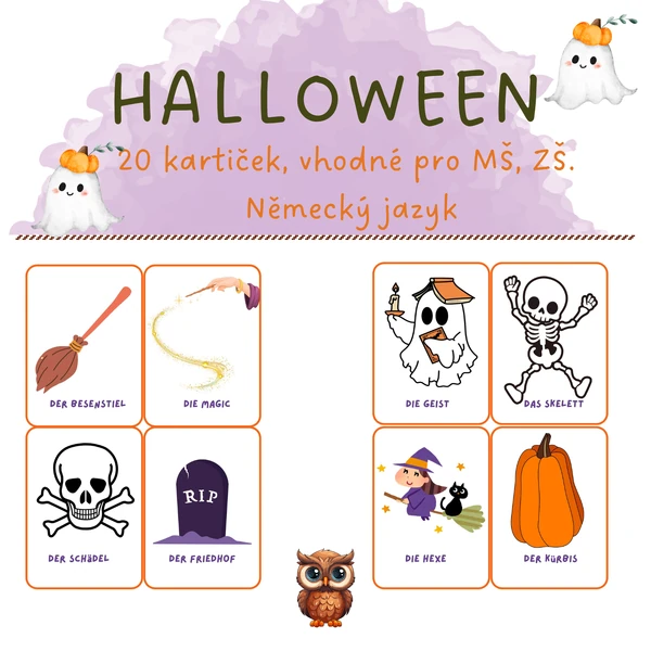 Halloween - německý jazyk