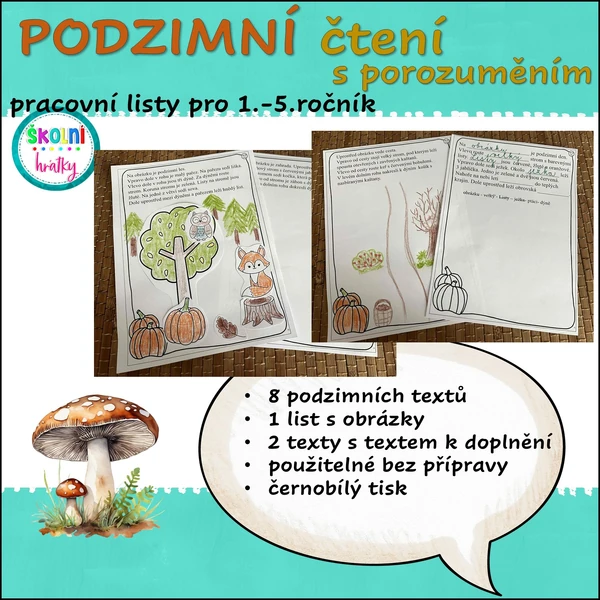 Podzimní čtení s porozuměním