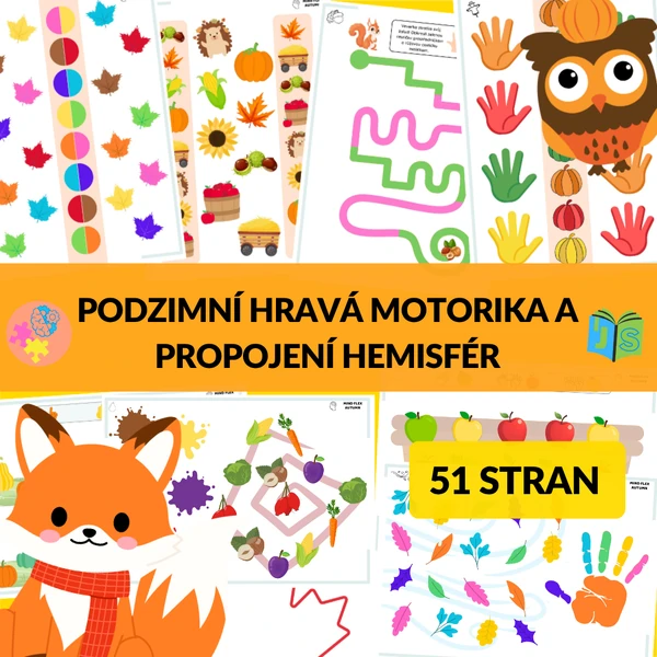 Podzimní hravá motorika a propojení hemisfér