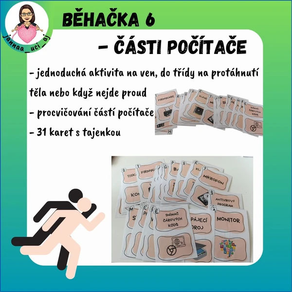 INF - Běhačka 6 - Části počítače