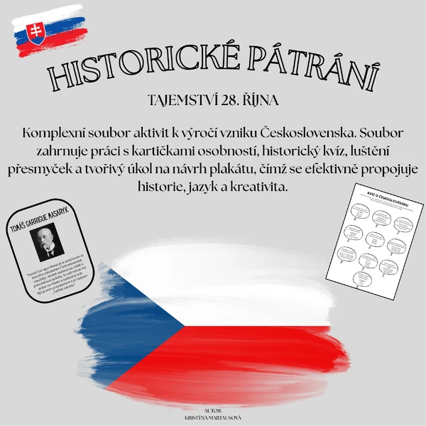 Historické pátrání - Den vzniku samostatného Československého státu