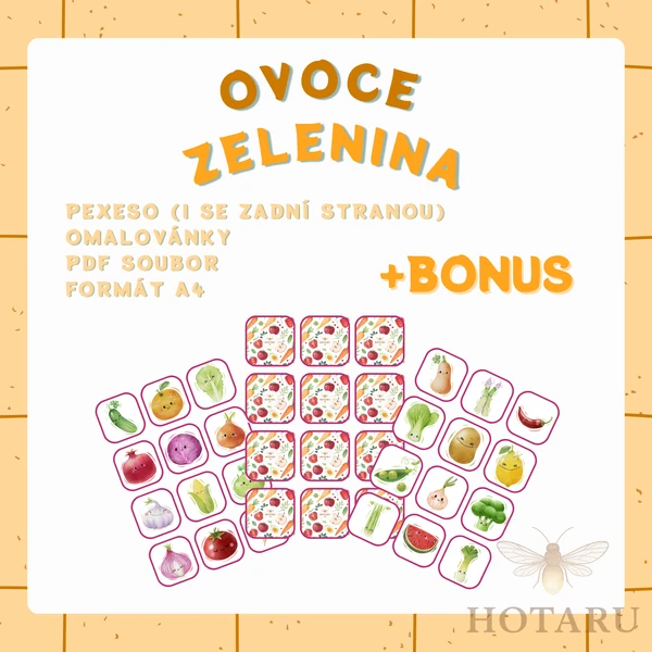 Veselé ovoce a zelenina