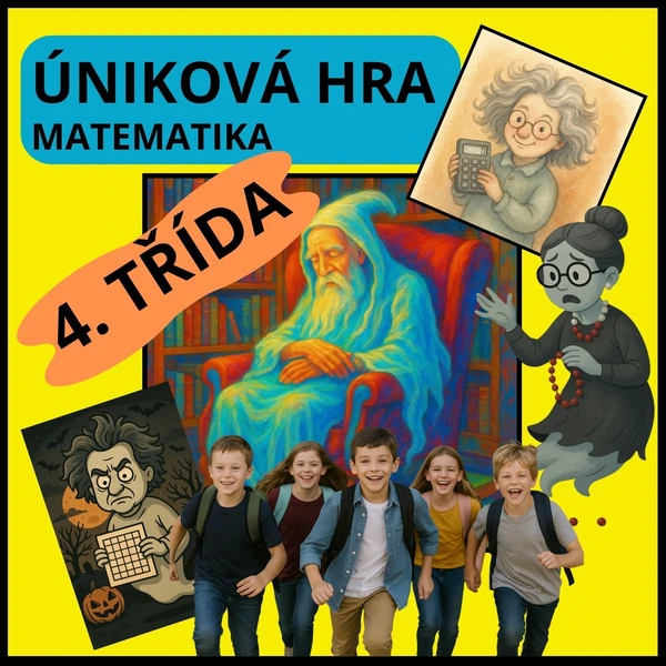 úniková hra - ZAKLETÁ ŠKOLA - netiskni a rovnou uč