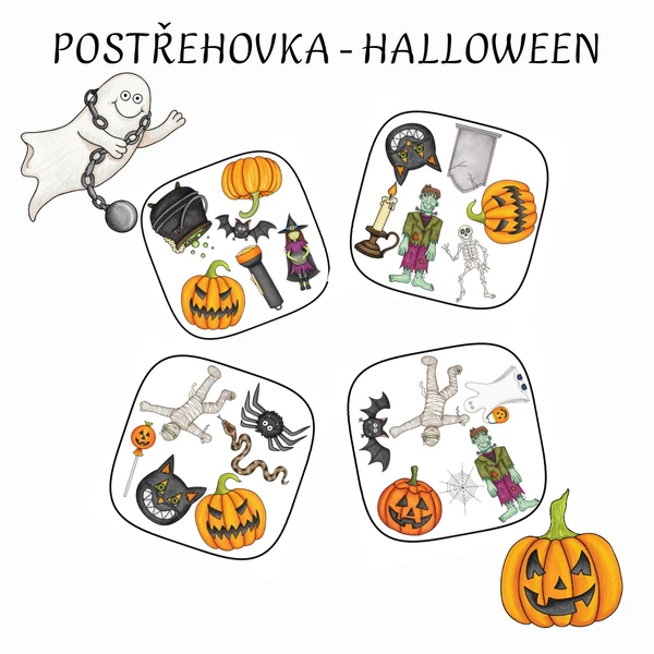 Postřehovka - Halloween 