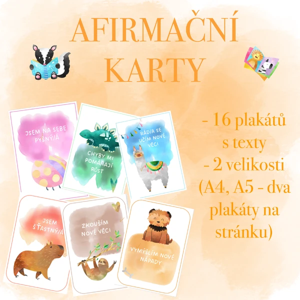 Afirmační karty