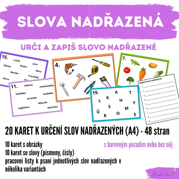 Slova nadřazená