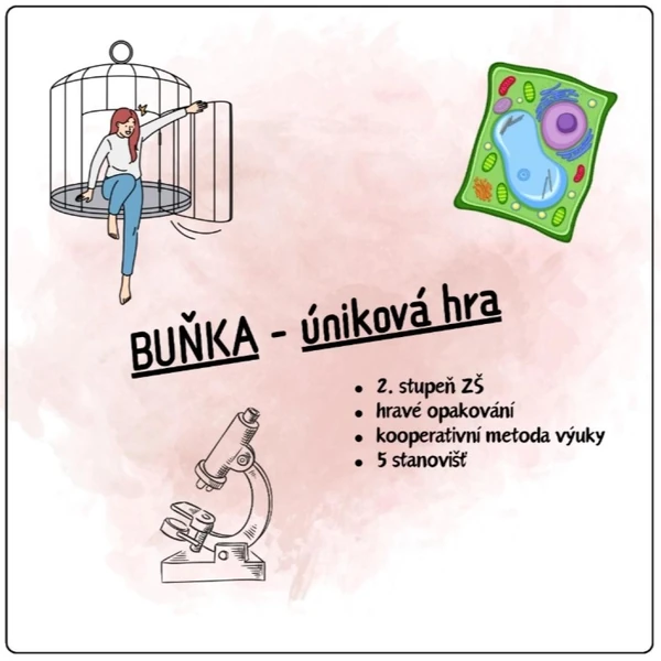Buňka - úniková hra