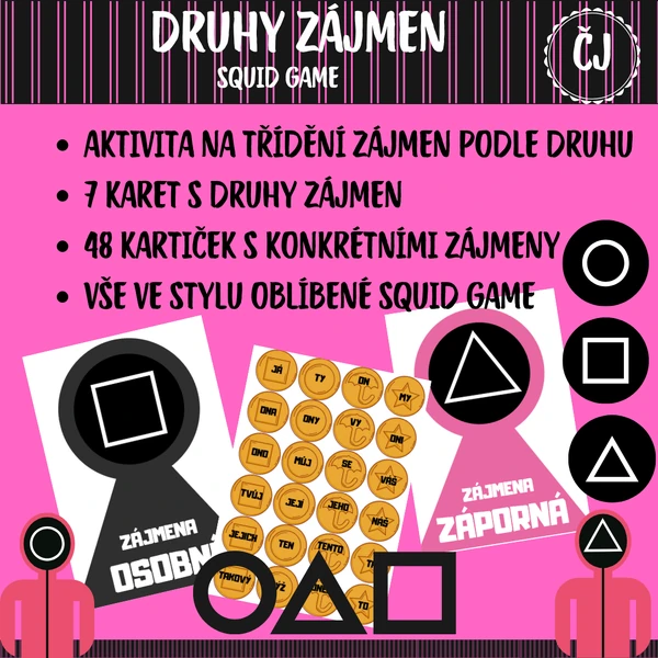 Zájmena - druhy