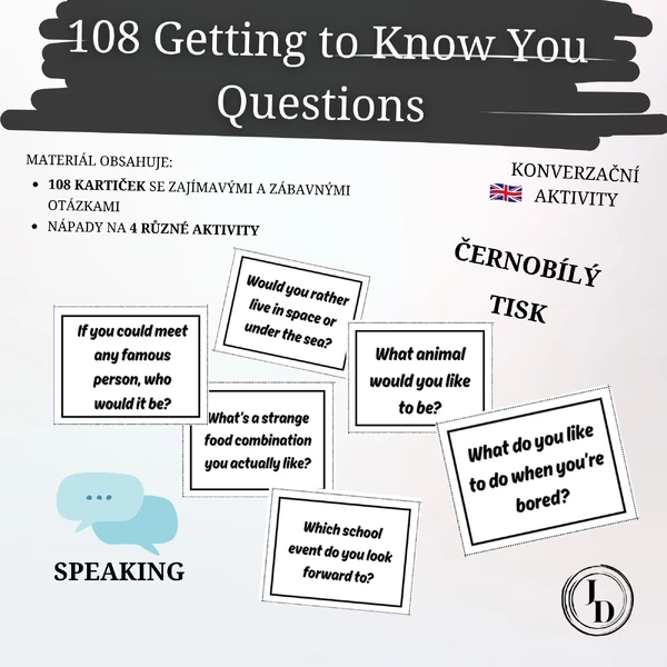 108 Getting to Know You Questions