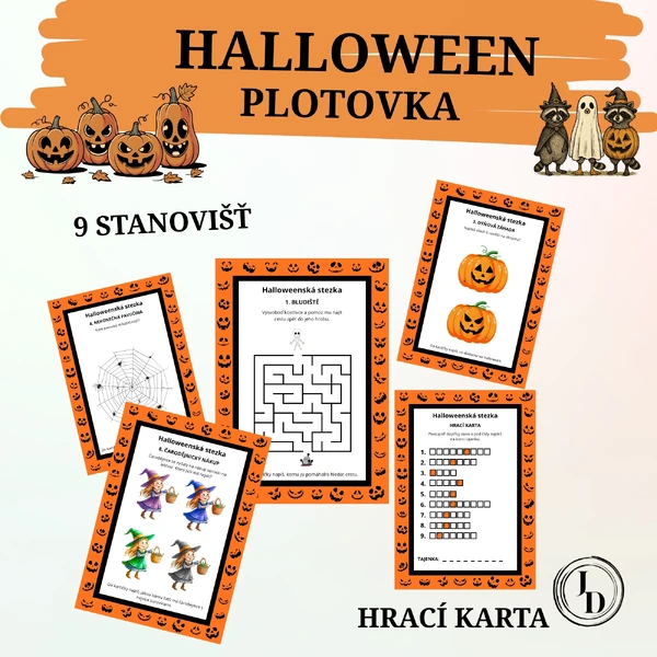 Halloween - plotovka