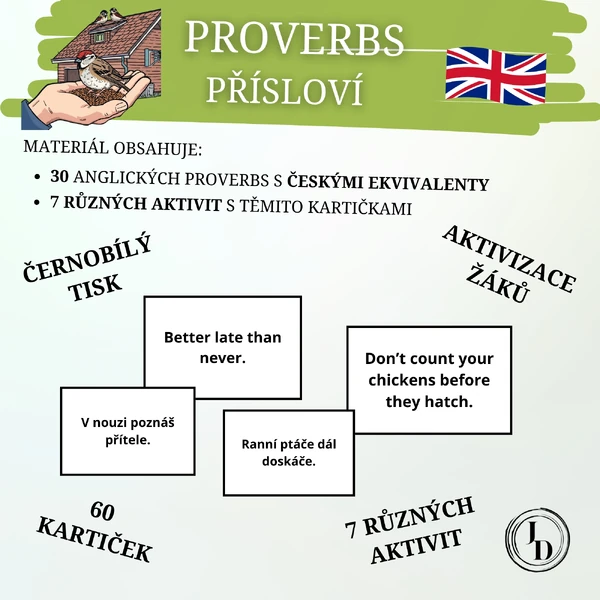 30 English Proverbs (anglická přísloví)