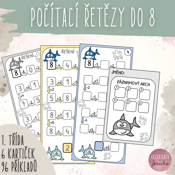 Počítací řetězy do 8
