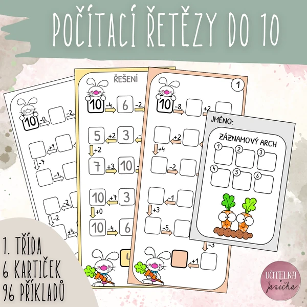 Počítací řetězy do 10