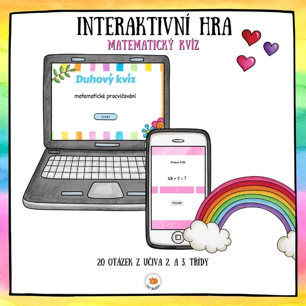 Interaktivní hra - Duhový kvíz