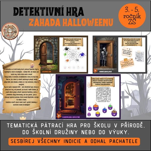Detektivní hra Halloween