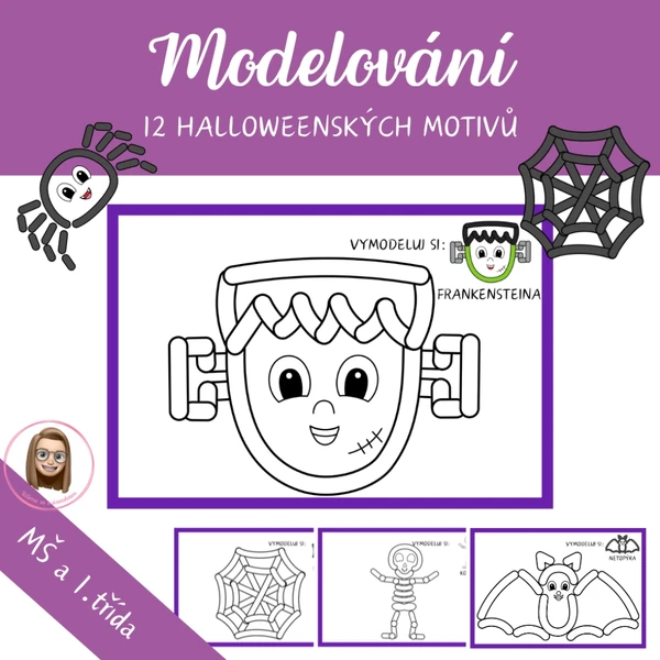 Halloween - modelování