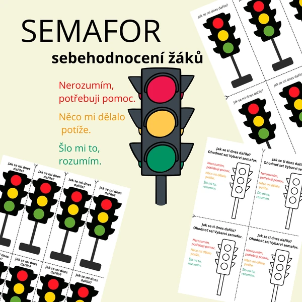 Semafor - sebereflexe