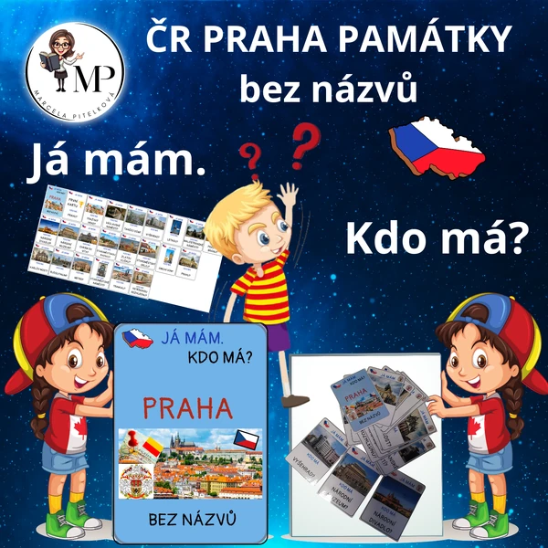 ČR Praha památky Já mám. Kdo má? bez názvů