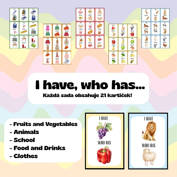 I have, who has... - Já mám, kdo má...