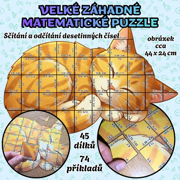 VELKÉ ZÁHADNÉ MATEMATICKÉ PUZZLE