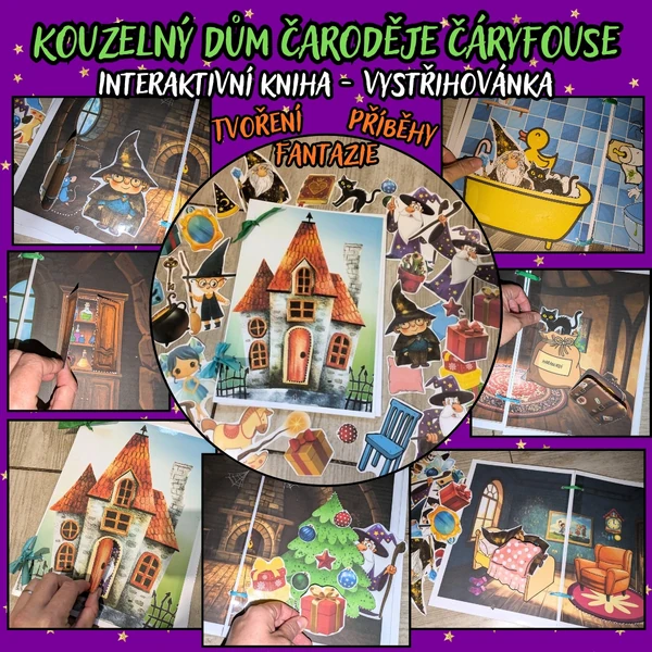 KOUZELNÝ DŮM ČARODĚJE ČÁRYFOUSE