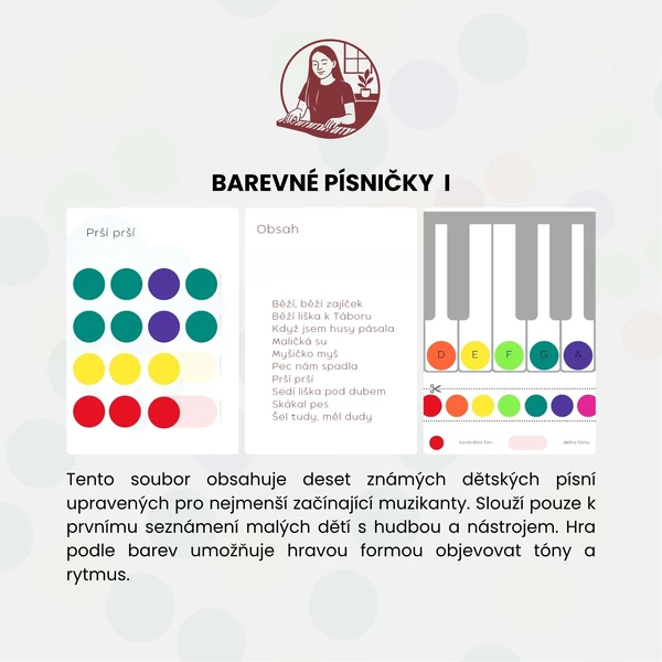 Barevné písničky I