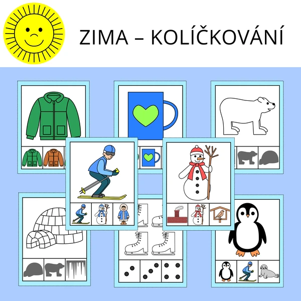 ZIMA - KOLÍČKOVÁNÍ