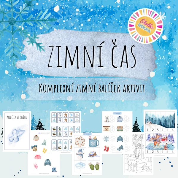 Zimní čas - komplexní zimní balíček aktivit