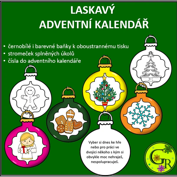 LASKAVÝ ADVENTNÍ KALENDÁŘ