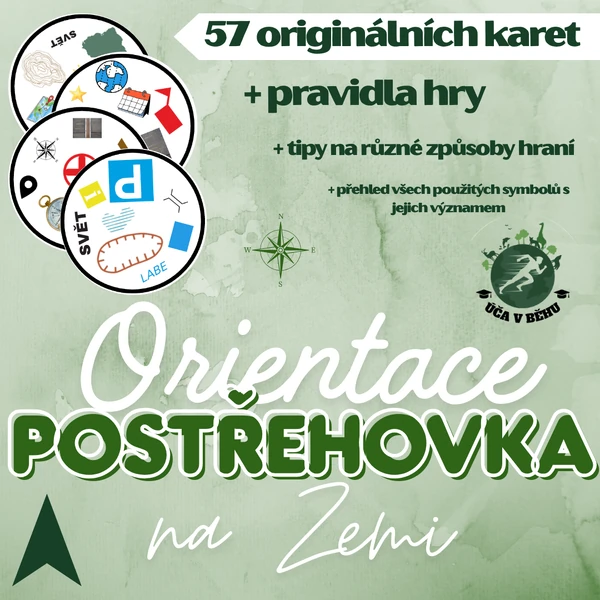 POSTŘEHOVKA - ORIENTACE NA ZEMI