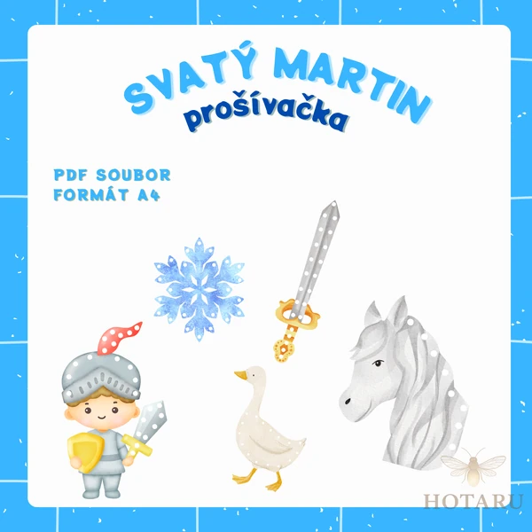 Svatý Martin - prošívačka