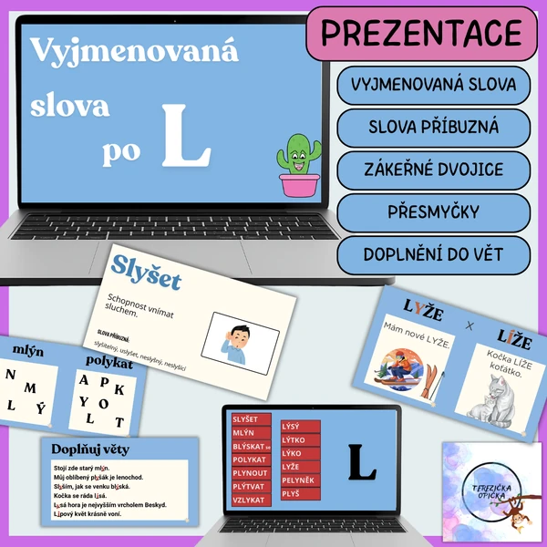 Vyjmenovaná slova po L - prezentace (význam slov)