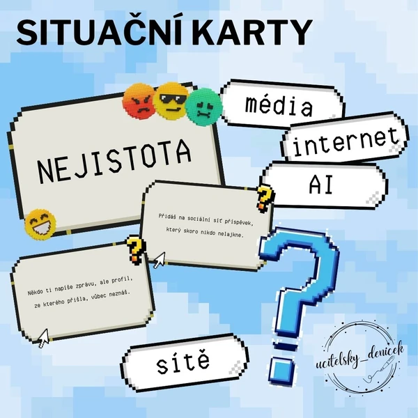 Situační karty - média, sítě, internet, AI