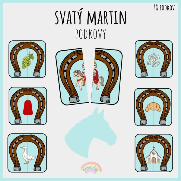 ❄️Svatý Martin, podkovy❄️