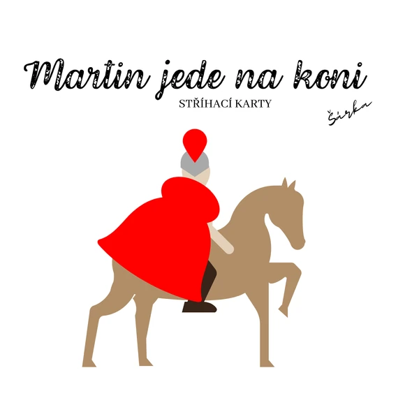 Martin jeden na koni - STŘÍHACÍ KARTY
