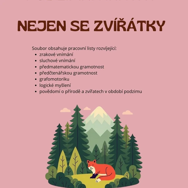 Podzimní hrátky nejen se zvířátky