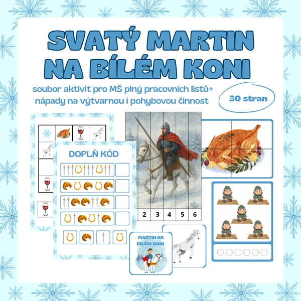 Svatý Martin na bílém koni