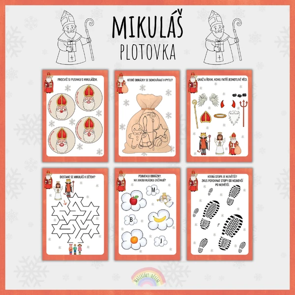 ❤️Mikuláš, plotovka❤️