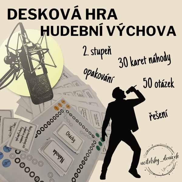Desková hra - hudební výchova