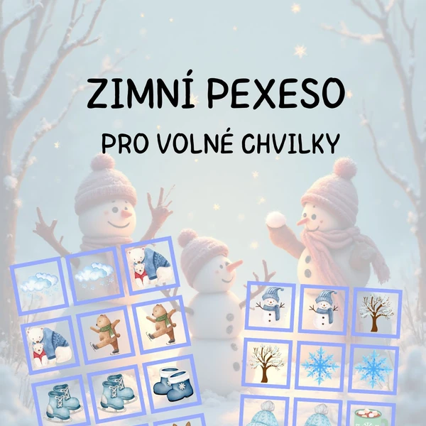 Zimní pexeso ❄