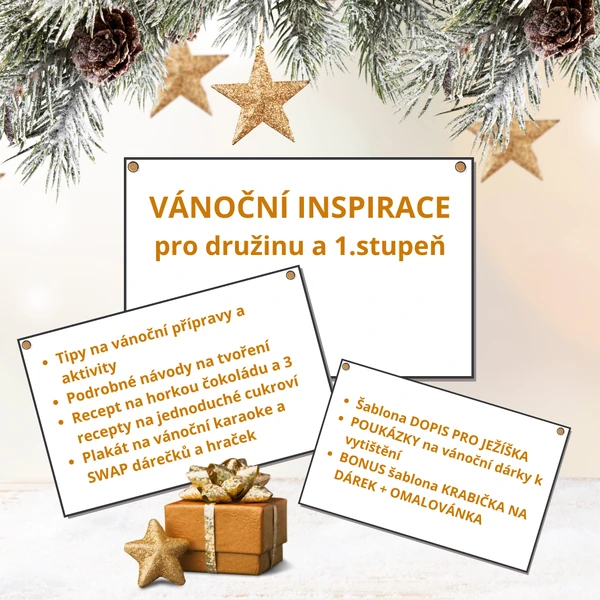 Vánoční inspirace pro družinu a 1. stupeň