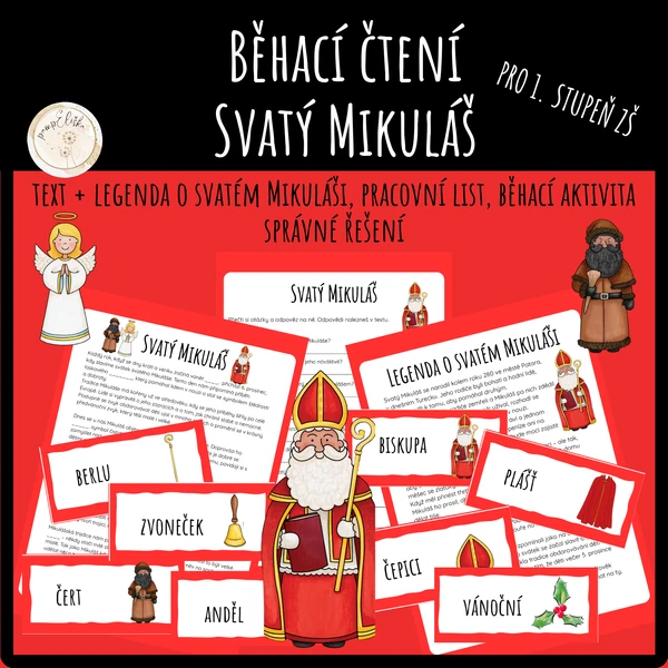 Běhací čtení - Svatý Mikuláš