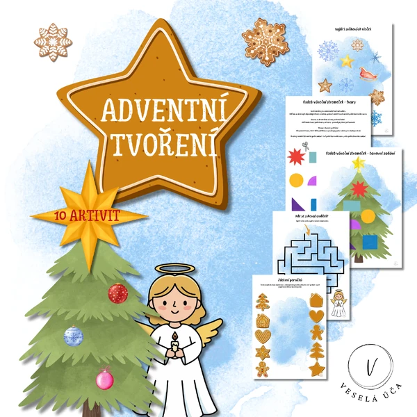 Adventní tvoření - 10 aktivit