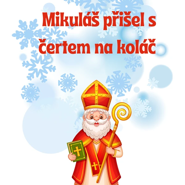 Mikuláš přišel s čertem na koláč
