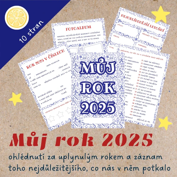 Můj rok 2025 - vzpomínky, zážitky a úspěchy uplynulého roku