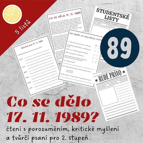 SAMETOVÁ REVOLUCE - CO SE DĚLO 17. 11. 1989?