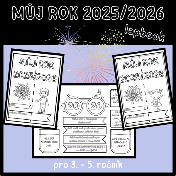 Lapbook - Můj rok 2025/2026
