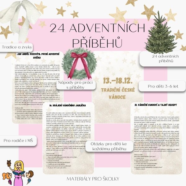 24 adventních příběhů