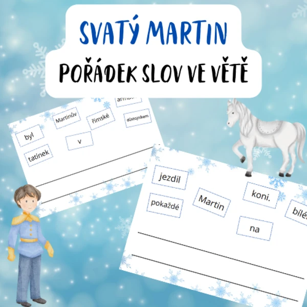 Pořádek slov - Svatý Martin